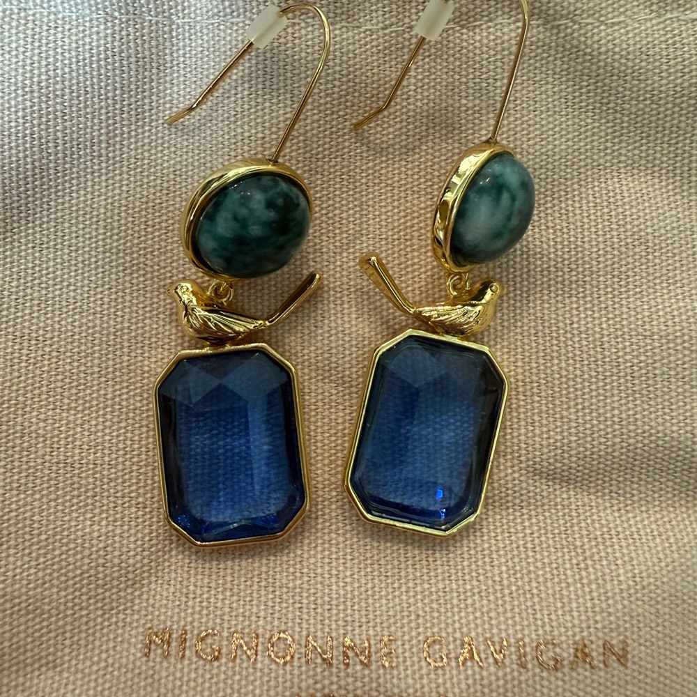 Mignonne Gavigan Blue and Green Earrings